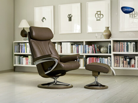 Fauteuil relaxation PAUL cuir